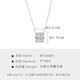 Mingles Jewelry Mingles Together Platinum Pendant Pt950 Platinum Braided Small Waist Pendant BFC0081 Single Pendant Approximately 2.07g