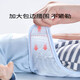 Yoshida Kusen Diaper bébé lavable Coton Urine Anneau Pantalon Poche Pocket Imperproof Baby Mesh Diaper Strap fixe Summer Bleu + Green [2 Packs] M41 * 59. Convient pour 0-3 mois