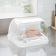 
Baby bottle storage box tableware storage box water cup storage box tea cup holder transparent dustproof box red 1276
