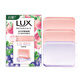 LUX Amino Acid Pure Crystal Soap Peach 95gx2 + Grape 95g