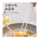 Tang Zong chopsticks, bamboo hot pot chopsticks single and double 45cm, extended bamboo chopsticks, fried chopsticks, noodles chopsticks, anti-scalding tableware C1479