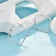 GsunG platinum pt950 women's earrings earrings platinum fashion plain gold large hoop earrings square round heart-shaped earrings priced by gram, please contact customer service before bidding for gold price