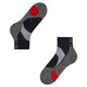 
FALKE German Eagle Imported BC5 Sports Riding Universal Men and Women Breathable Moisture Wounding Medium Socks 16864/16887 3010- Black - 1 pair One Size 37-38