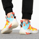 
Adidas basketball shoes men's shoes new Mitchell 4-generation signature version practical cushioning sneakers lightweight and breathable casual shoes HP9905 orange blue 42