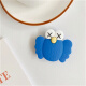 Eelden mobile phone folding stand retractable lazy live broadcast ring buckle cartoon cute blue Sesame Street bird stand
