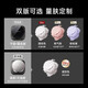 Carslan Black Magnetic Powder Powder Dry Oil Skin Color Holding Easy Waterproof Not Easy to Take Off Cosmetics Birthday Gifts Gifts for Girlfriend [1.0 Oil Control Universal] Transparent Color-Light and Matte Mist