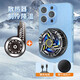LANLU FD FODEER Mobile Handy Halbleiter Magnetic Back Clip Mobile Handy Kühler Icy Refrigation Ice Canceling Kühlung E-Sport-Spiel Apple Android Universal Kühlung Kühlerkühler-Kühler-Kühler-Hauptmodell [Semiconductor Refrigeration + High Power]