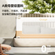 Wanya Crib Zaun Baby Anti-Fall-Fall-Bett-Lag-Bettbettbeutel Anti-Fall-Bett-Leitplanke um 2,0 Meter Einfacher grauer Seite