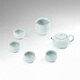 Yaci Ru Kiln Tea Set High-end Gift Ceramic Kung Fu Tea Tea Set Changle Set