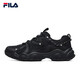 FILA 斐乐猫爪鞋4代男鞋复古老爹鞋时尚休闲运动鞋透气厚底鞋猫爪6 黑-BK （猫爪4） 42