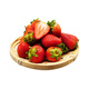 Chunfule Dandong Strawberry Authentic Dandong 99 Red Cream Strawberry Seasonal Fresh Fruit [SF Air Freight] Big fruit net weight 2.8 Jin [Jin equals 0.5 kg] [Single fruit 20-30g]