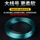 Beitu imported 500-meter anchor fishing line, large main line, nylon sea rod fishing line sub-line, sub-strong pull long-range casting line, specializing in giant soft carbon line 500 meters, transparent, No. 20, 300 meters