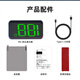 Weiying Smart Car Car Beidou GPS Head-up Display HUD Speed ​​Projector Multifunctional High-Definition Universal Speedometer M2 Green/Automatic Photosensitive + TypeC Port + Speed ​​Unit