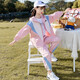 Disney Brand Children's Clothing de 3 a 14 años de edad de 3-14 años Autumn Suit Spring y Autumn Style 8 Chaqueta infantil 9 niñas Conjunto de dos piezas de moda BQ1585 más Velvet Invierno Ropa de invierno Marrón de tres piezas 140