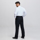 Dibinze pantalones de gran tamaño Hombres con grasa de talla grande Negocio Formal Wear Fat Man Fool Loos