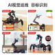 幻尔 树莓派5/4B六足蜘蛛仿生机器人SpiderPi可编程智能AI视觉识别机器人OpenCV视觉识别 专业开发版+铝箱 树莓派4B/8G主板