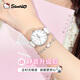 Hello Kitty Sanrio watch female student junior high school exam watch Hello Kitty dual calendar quartz watch girls birthday gift