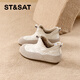 
Saturday snow boots for women flat sole plus velvet warm and cold-proof fashion short tube cotton shoes 2024 autumn new style apricot color 36 (230mm) standard code