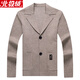 Arctic Velvet Strick -Strickjacke Herrenjacke mit Wollpulloveranzügen und Tragen von Herrenkleidung dünne Frühlings- und Herbst -Herren -Oberteile und -Fäden Kamelfarbe L/170