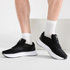 Adidas Herrenschuhe Sommer neue Sportschuhe leichte leichte atmungsaktive Freizeitschuhe Mesh Laufschuhe Id9849 Schwarz und Weiß 40
