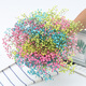 AIMAN Yunnan straight-haired dried flower bouquet real flower home furnishing decoration small fresh living room office decoration air-dried bouquet colorful baby's breath without vase
