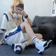 耐克（NIKE）篮球鞋女鞋夏季新款休闲鞋Air Jordan Max Aura小康扣耐磨运动鞋 AQ9214-121黑边配色 36
