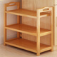 Weiliangnan bamboo shoe rack doorway multi-layer shoe rack household simple shoe rack dormitory shoe cabinet dust-proof small shoe rack storage rack solid wood color 3 layers long 50cm
