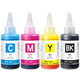 Yichuan [Originalqualität] Geeignet für HP 4826 Tinte 47 Tintenpatrone 4828 4825 4829 4877 Farbe Vierfarbener Drucker Tinte Tinte Öl Schwarzer Tinte Tech-Pack (mit Tintenadder)