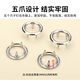 Hongdi Five-claw buckle set seam-free installation tool Four-chain snap button clamp concealed button button nail button fixing tool mother button children buckle baby invisible buckle machine hand pressing pliers [50 sets of solid five-chain buckles] with metal hand pressing pliers + storage box