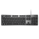 罗技（Logitech） K845 机械键盘有线游戏电竞电脑办公全尺寸发光 104键 吃鸡 英雄联盟键盘鼠标键盘套装 K845茶轴