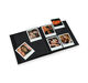 Polaroid Polaroidzubehör Foto Papier Aufbewahrung großes Album 160 schwarze Fotos