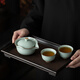 Song Yunru kiln tea set small set hand-held pot tea cup office tea one pot two cups gift box birthday gift souvenir Youran hand-held pot one pot two cups (gift box)