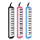 Chimei DHS harmonium 37-key primary school students special 32-key children and adults beginners entry-level blowpipe harmonica instrument 37-key pink standard