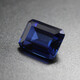 Spread edge rectangular tanzanite sapphire loose stone deep tanzanite ring ring pink fused royal blue noble men and women rectangular (7*9mm)