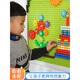 OLOEY积木墙面定制大颗粒底板上墙幼儿园儿童房家用墙面玩具墙贴定制 1【套餐1+2】684件大颗粒+1平方