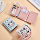 ins cute Pacchard dog multifunction folding small wallet female personalized couple coin wallet wallet integrated card bag [Sofa puppy] 30% off wallet-regular version