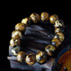 Authentic Fushun amber bracelet, natural amber jewelry, picture color, amber 19MM
