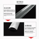 Baige aluminum alloy cable duct, exposed anti-step cable duct, semi-circular arc ground cable duct, extra thick network cable duct, metal cable duct\aluminum alloy 3# one meter/root, one pack
