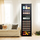 Bacchus wine cabinet thermostatic cabinet embedded household multi-functional single door double temperature refrigerator air-cooled frost-free office restaurant fresh ice bar beverage cabinet vertical display cabinet tea cabinet YC-208 single temperature 3-in-1 ice bar + tea + wine cabinet 35 bottles