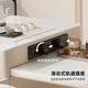 Fengzhiyi Island Dining Table New Fashion Multifunctional Modern High-quality Rock Table DSY-826 Telescopic Island (including cabinet)-Single Dining Table 1.6m (Ordinary Socket-No Electric Furnace)