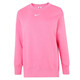 耐克（NIKE）女装 新款纯色百搭运动休闲圆领套头衫长袖卫衣 CZ3557-516 DQ5734-684 2XL