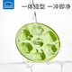 LOCK&LOCK baby food supplement mold steamed cake mold baby steamable and bakeable pastry silicone cake mold cat claw mold Ruisi green with piping bag