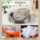 Jinlun Doghouse is warm in winter and universal nest in four seasons. It can be detached and washed in autumn. The dog and cat nest is large and medium-sized small dog is warm in winter. The new upgraded orange color can be detached and washed + [high-quality hair L-large [50 width 55 height 20]15 Jin [Jin equals 0.5 kg] or less