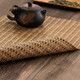 Tingda tea mat, tea set accessories, new Chinese tea towel, tea tablecloth, teapot mat, tea table mat, special mat for tea table, stylish yellow tea mat, large size 30*45cm, can be cut freely