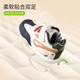 Dr. Jiang (Drkong) Spring and Automne Chaussures de bébé confortables pour hommes et femmes, chaussures saines confortables respirantes, chaussures de devant domestiques polyvalentes, abricot / violet 20, la longueur du pied est d'environ 11,4-11.9
