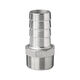 316L stainless steel outer wire tower head connector hexagonal leather pipe water pipe reducing water nozzle 6/4 minutes 1 inch hose adapter 316L DN100*100mm