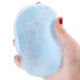 Youjia UPLUS oval face wash sponge, 3 pieces of random color face wash sponge, face wash sponge