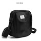 Oxford Stoff Casual Recond Bag Herren Sport Handy Bag Herren Trendy Brand Mini Crossbody Bag Herren Aufbewahrung Schlüsselmünzen Brieftasche Kleine Hängsbeutel -Umhängetasche Herrenbeutel Lucifer L695 Black + Digital Bag Basismodell