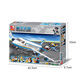 LEGO Passenger Plane Airport Terminal Buildings Buildings Assemblé Assemblé des cadeaux de lancement de l'hélicoptère et des filles