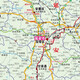 Shaanxi map 2025 Shaanxi Provincial Government Transportation Terrain 1068*749 mm